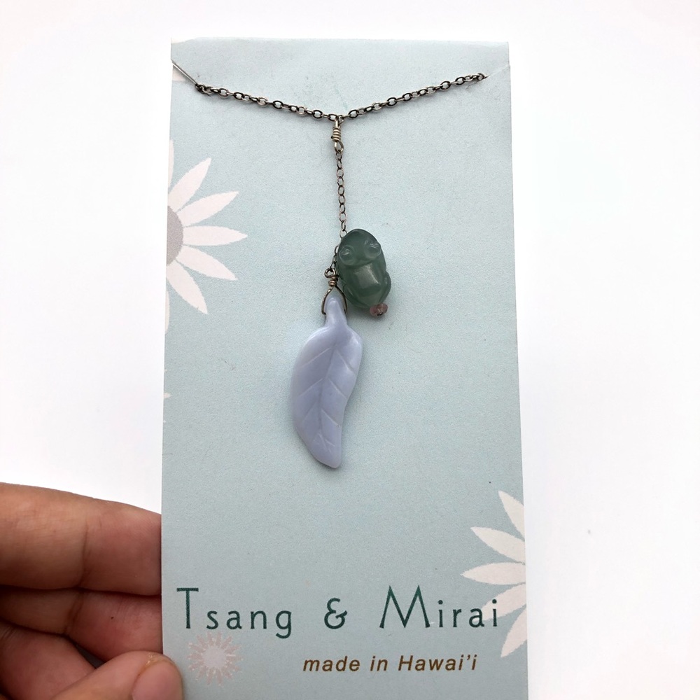 🍀 Tsang and Mirai Jade Frog Neckace 🍀